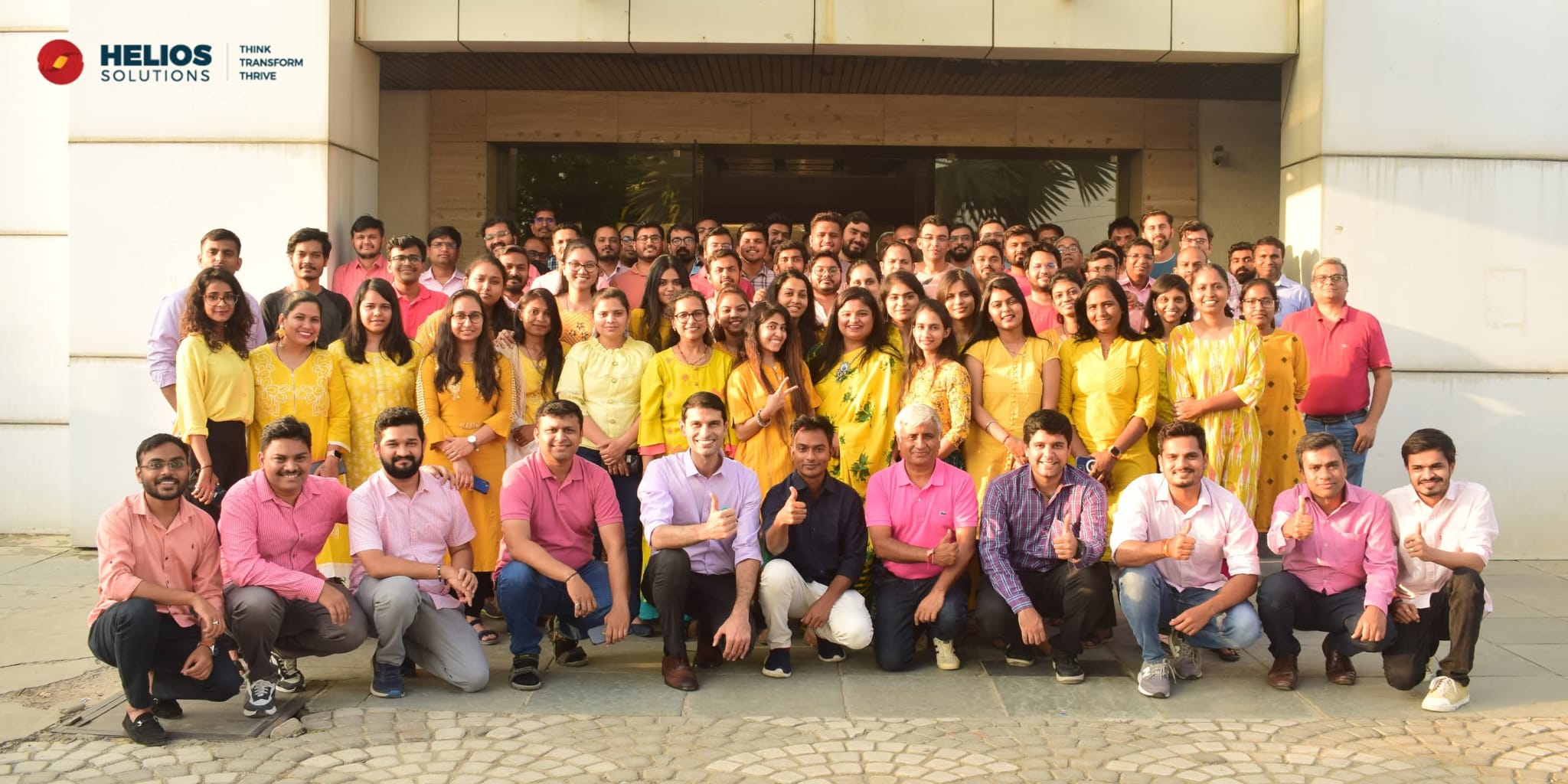 SwissHelios engineering team at the Vadodara partner office